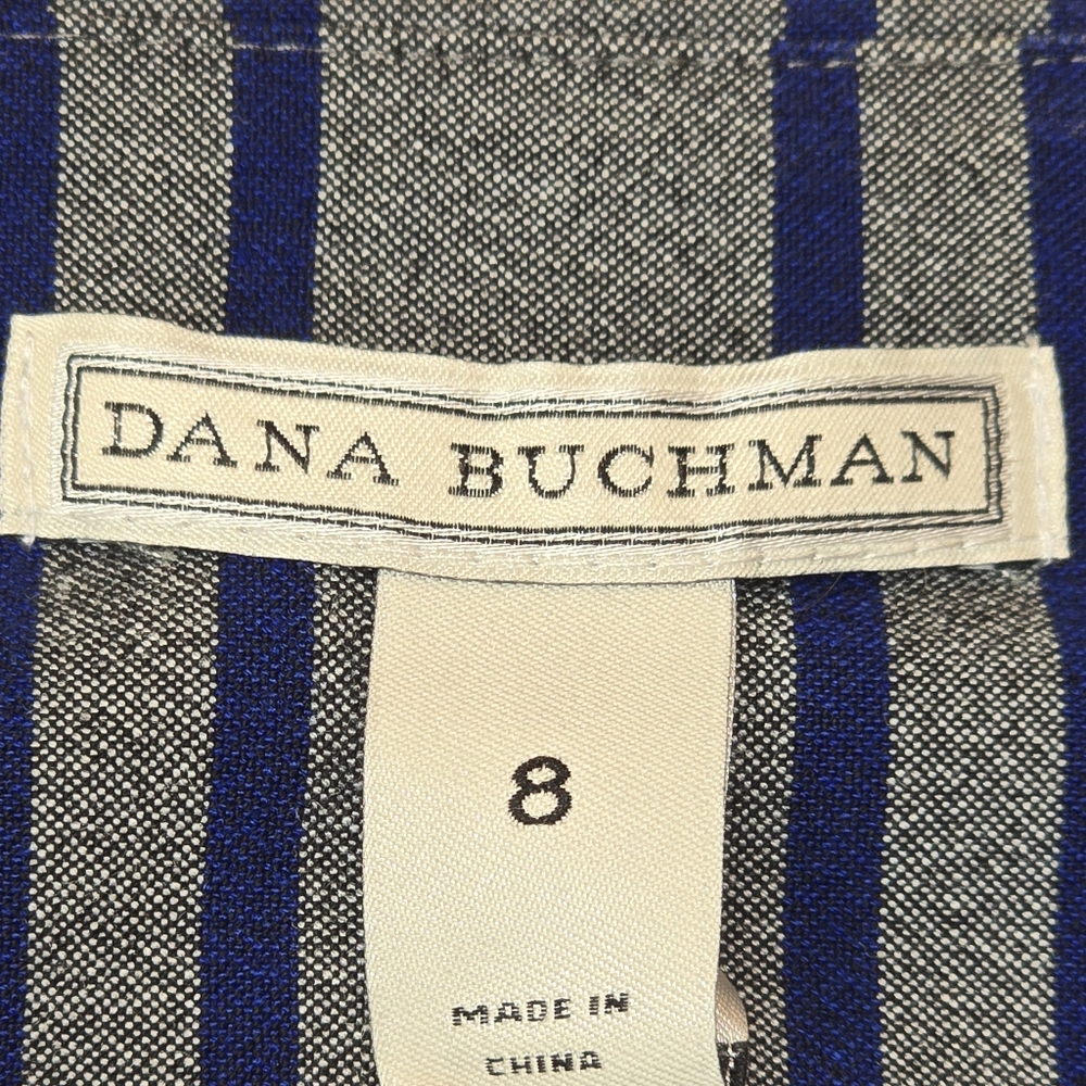 Dana Buchman Striped Suiting Sheath Dress - Picture 5 of 6
